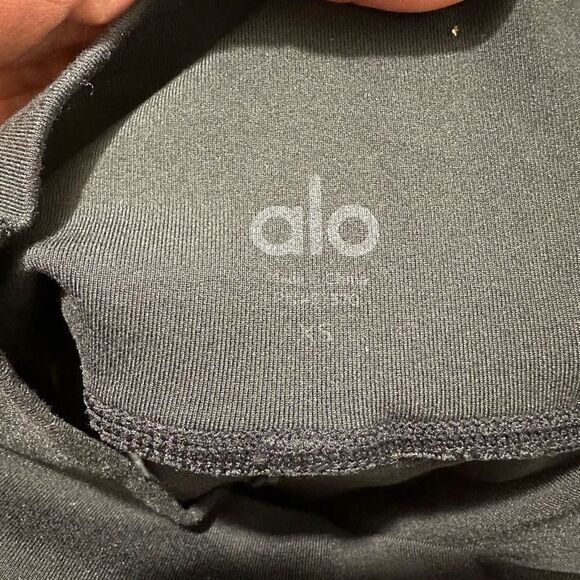 Alo black leggings high rise size XS A624 - Picture 7 of 11